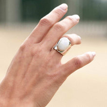 Load image into Gallery viewer, Silver Fidget Ring, Tap Rings , Fidget Ring, 
